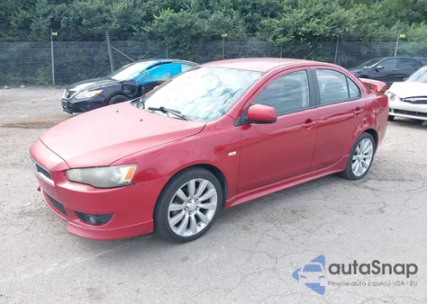 2008 Mitsubishi Lancer Gts из США, поврежденный, VIN JA3AU86U58U027943